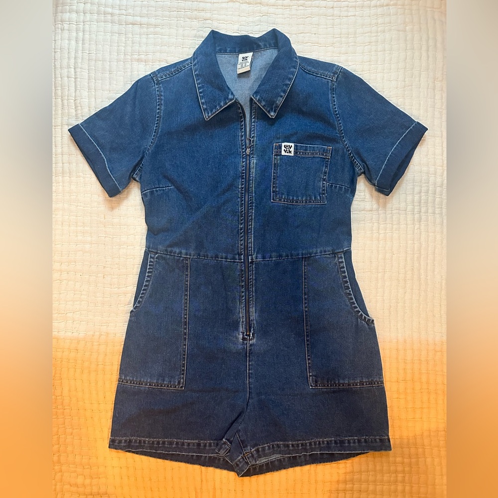 Riley Denim Playsuit